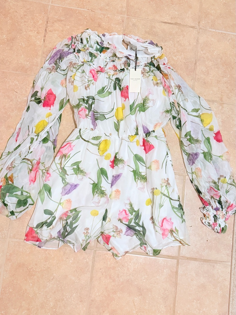 Ted baker London floral Romper